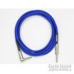[Outlet] DiMarzio Guitar Cable EP1721SRS Electric Blue 6.4mの商品画像1