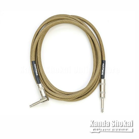 [Outlet] DiMarzio Guitar Cable EP1718SRS Vintage Tweed 5.4mの商品画像1