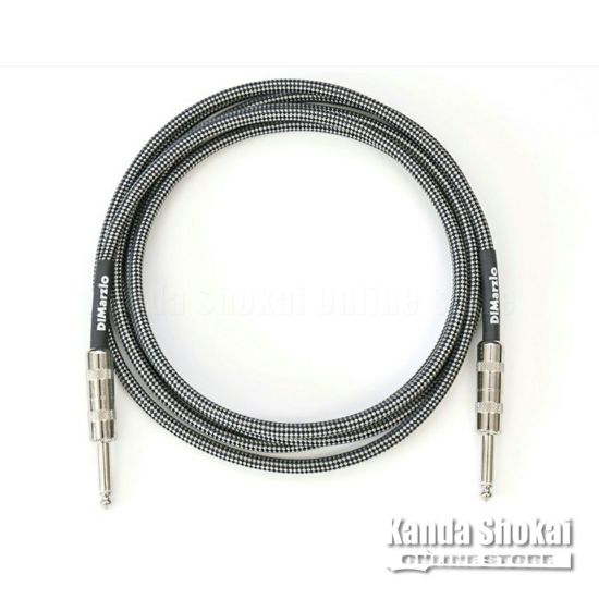 [Outlet] DiMarzio Guitar Cable EP1718SS Black/Gray 5.4mの商品画像1