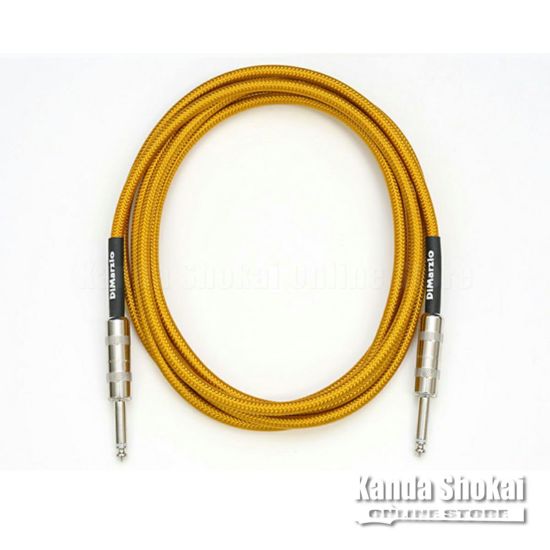 [Outlet] DiMarzio Guitar Cable EP1718SS Gold 5.4mの商品画像1