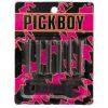 Pickboy BP-50/BL Bridge Pin, Blackの商品画像1