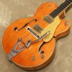 Gretsch G6120T-BSSMK Brian Setzer Signature Nashville Hollow Body '59 "Smoke" with Bigsby, Smoke Orangeの商品画像1