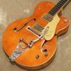 Gretsch G6120T-BSSMK Brian Setzer Signature Nashville Hollow Body '59 "Smoke" with Bigsby, Smoke Orangeの商品画像1