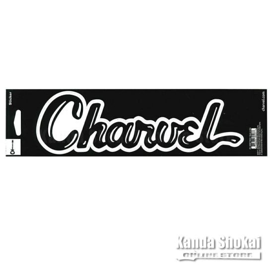 Charvel Vinyl Sticker, Blackの商品画像1