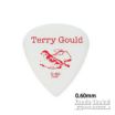 Pickboy GP-TG-T/06 Terry Gould Guitar Pick Teardrop 0.60mm, Whiteの商品画像1