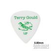 Pickboy GP-TG-T/08 Terry Gould Guitar Pick Teardrop 0.80mm, Whiteの商品画像1