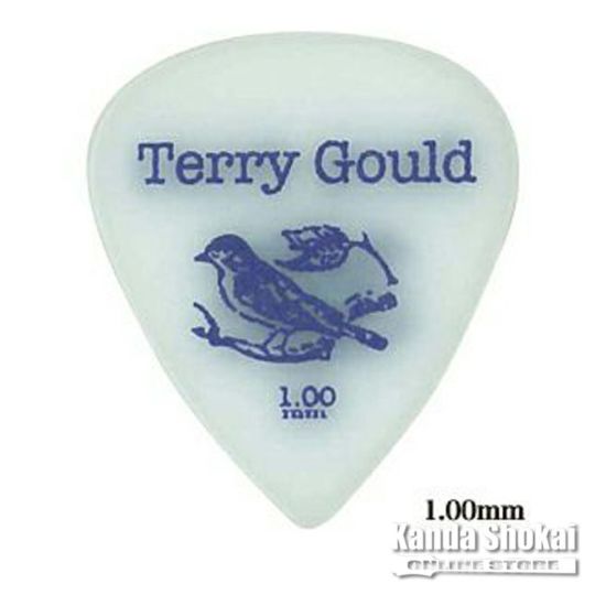 Pickboy GP-TG-TS/100 Terry Gould Sand Grip Pick Teardrop 1.00mm, Whiteの商品画像1