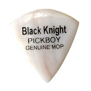 Pickboy ( ピックボーイ )<br> GP-AS/MOP/BLK Exotic Pick / Black Knight MOP 2.00mm