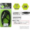 HEXA Microphone Cable 3m, NC3FXXB - Mono Phone Plugの商品画像1