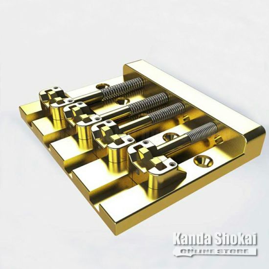 Hipshot ( ヒップショット ) Bass Bridge 4 String KickAss, Gold