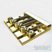 Hipshot Bass Bridge 4 String KickAss, Goldの商品画像1