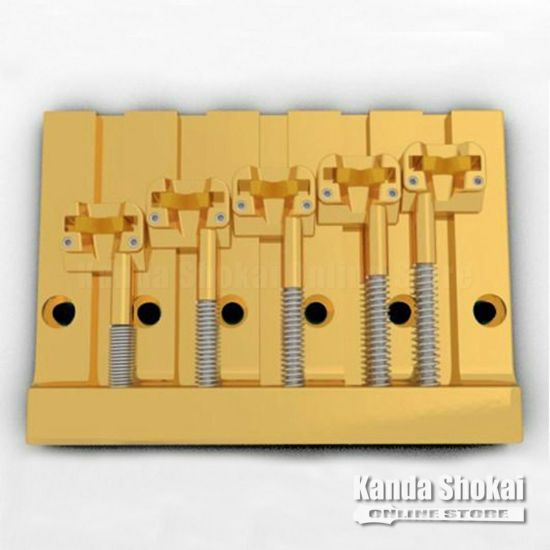 Hipshot ( ヒップショット ) Bass Bridge 5 String KickAss, Gold