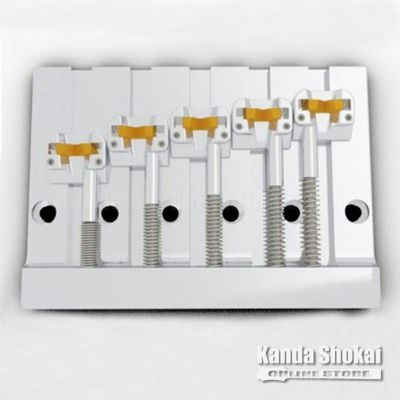 Hipshot ( ヒップショット )<br> Bass Bridge 5 String KickAss, Chrome