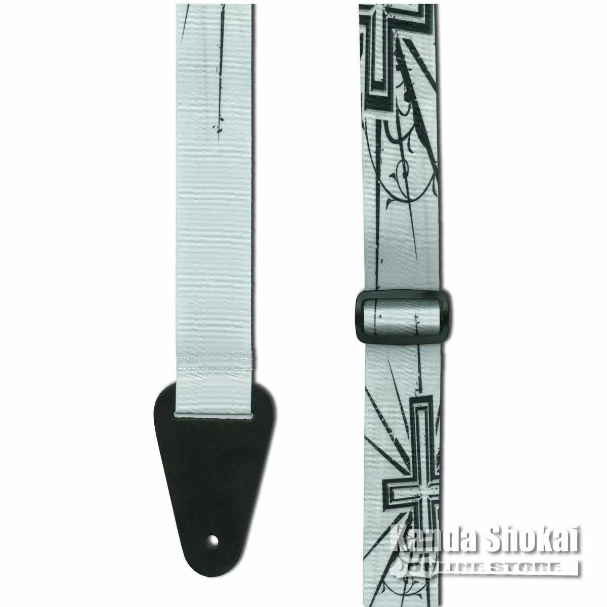 Renegade Poly Webbing Crosses Black on Silverの商品画像1