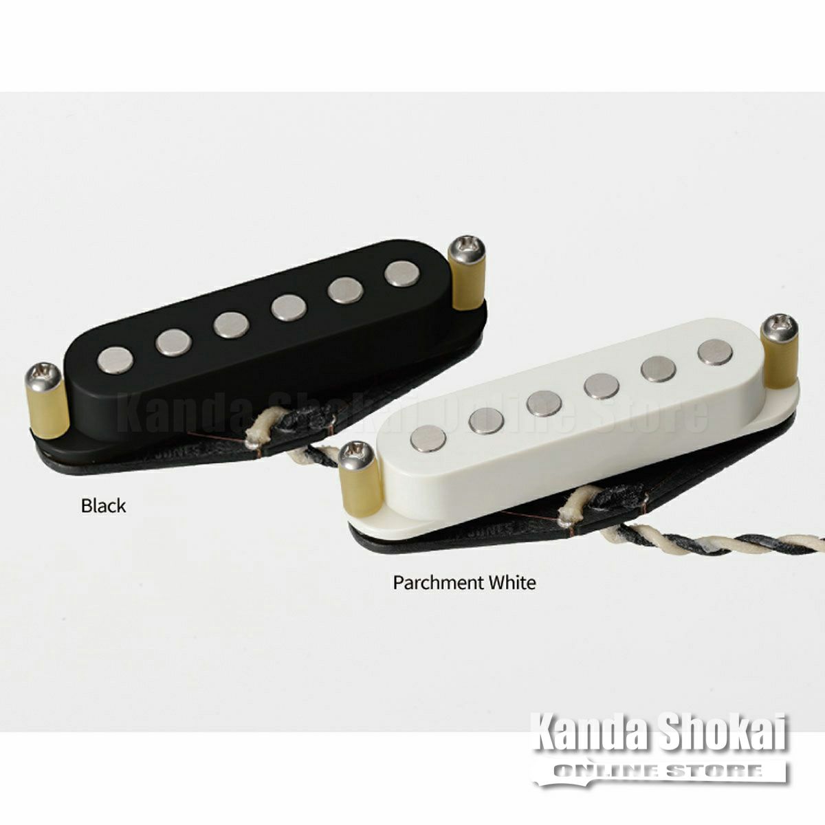 TV Jones Starwood Strat Pickup Neck, Blackの商品画像1