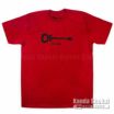 Charvel Guitar Logo Men's T-Shirt, Red, Mediumの商品画像1