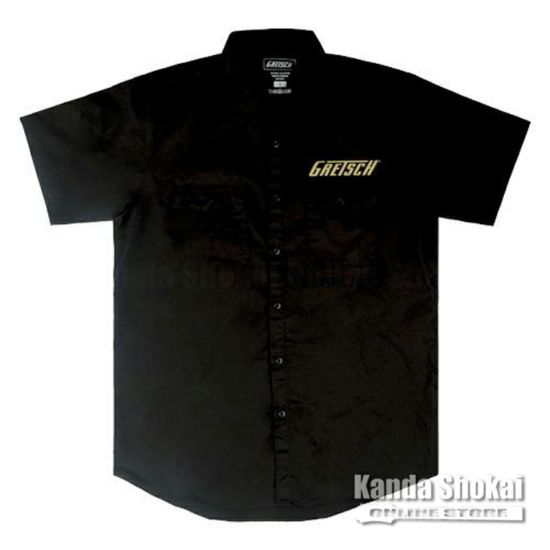 Gretsch Professional Collection Workshirt, Black, Mediumの商品画像1