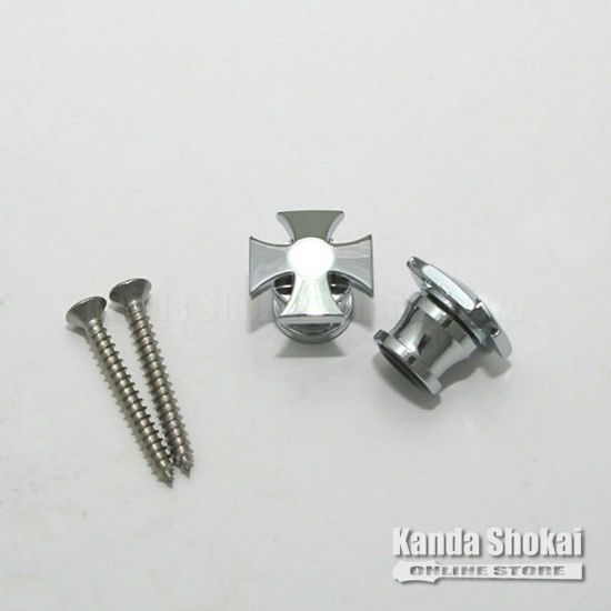 Grover Strap Button 640 IRON CROSS, Chromeの商品画像1