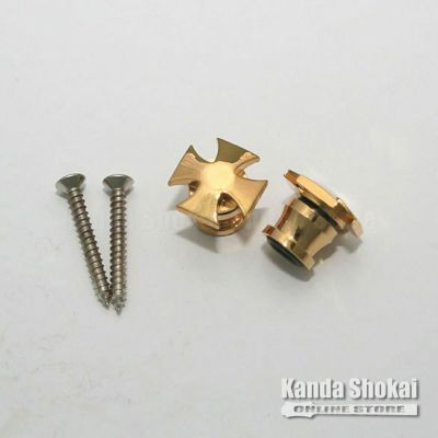 Grover ( グローバー )<br> Strap Button 640 IRON CROSS, Gold