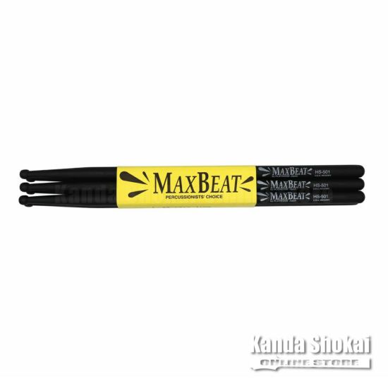 Maxbeat 3set Stick HS-501, Black / Hickoryの商品画像1