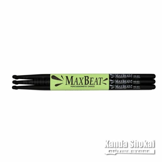 Maxbeat 3set Stick HS-451, Black / Hickoryの商品画像1