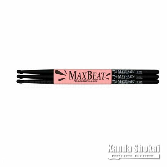 Maxbeat 3set Stick HS-351, Black / Hickoryの商品画像1