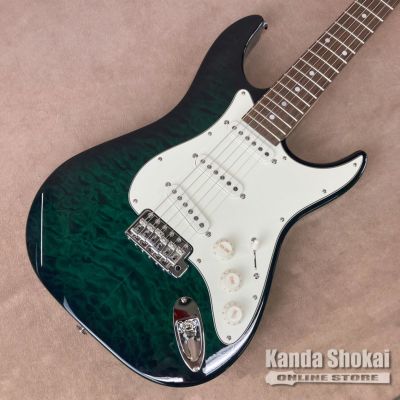 [Outlet]Greco ( グレコ )<br>WS-QT 3S, Trancelucent Green / Rosewood Fingerboard [S/N: A014015]