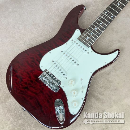 Greco WS-QT 3S, Trancelucent Red / Rosewood Fingerboard [S/N: A014261]の商品画像1