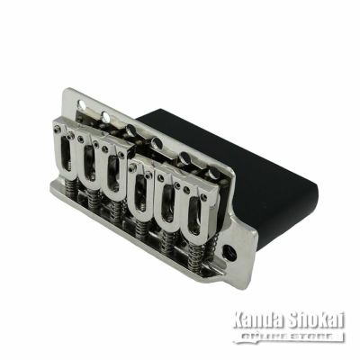 Hipshot ( ヒップショット )<br> 6 String 6 Screw Synchronized Tremolo Bridge Wide, Stainless