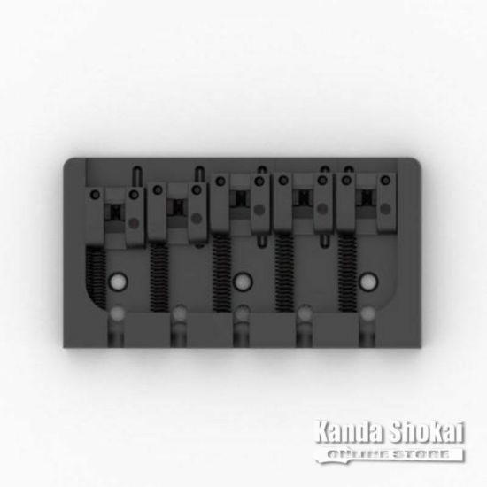 Hipshot Bass Bridge 5 String A Style, Aluminum Blackの商品画像1