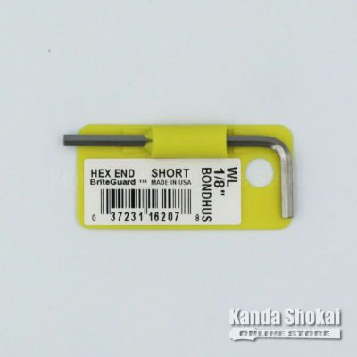 Bondhus ( ボンダス )<br> 六角レンチ WL1/8
