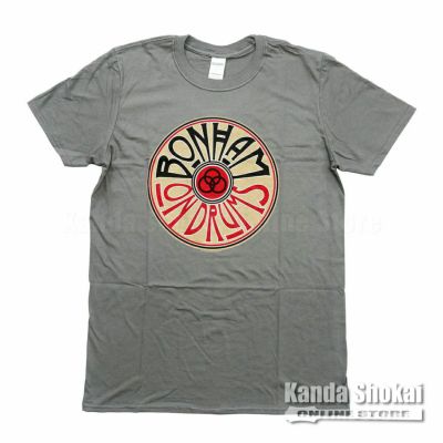 Promuco ( プロムコ )<br> John Bonham T-Shirt ON DRUMS, Coal, Small
