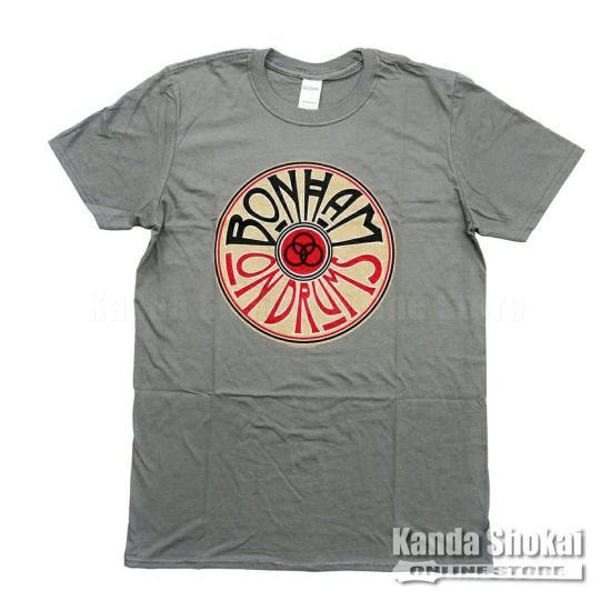 Promuco John Bonham T-Shirt ON DRUMS, Coal, Mediumの商品画像1