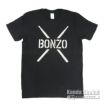 Promuco John Bonham T-Shirt BONZO STENCIL, Black, Smallの商品画像1