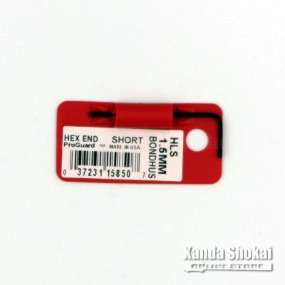 Bondhus ( ボンダス )<br> 六角レンチ HLS1.5MM