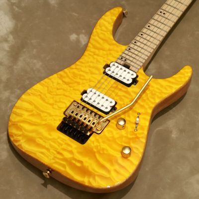 Charvel ( シャーベル )<br> Pro-Mod DK24 HH FR M Mahogany with Quilt Maple, Dark Amber [S/N: MC24002626]