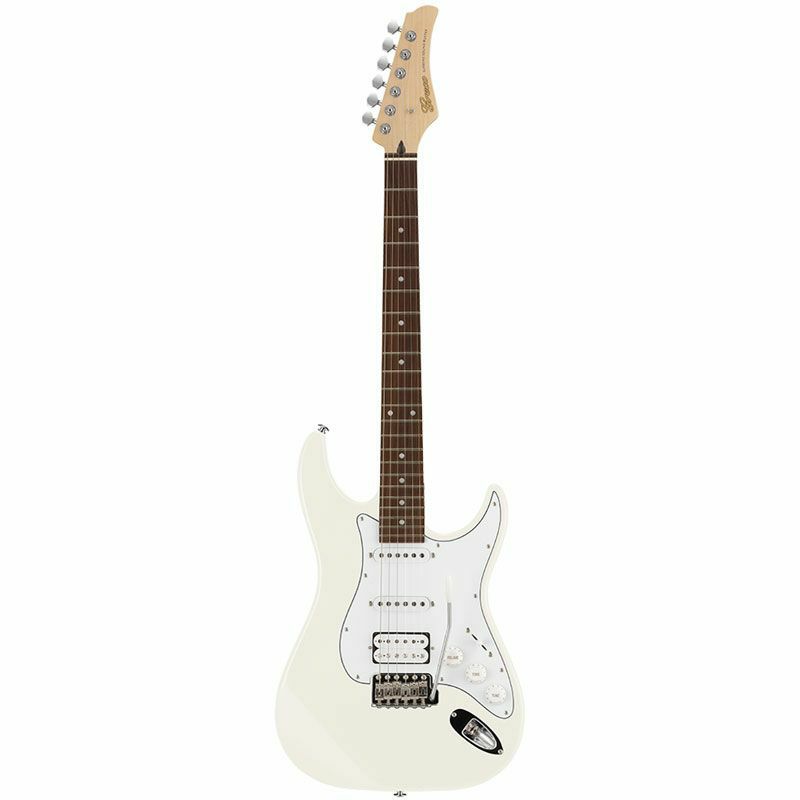 サブスク] Greco ( グレコ )WS-STD SSH, White / Rosewood Fingerboard