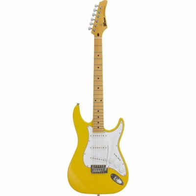 サブスク] Greco ( グレコ )WIS-3S, Yellow / Maple Fingerboard