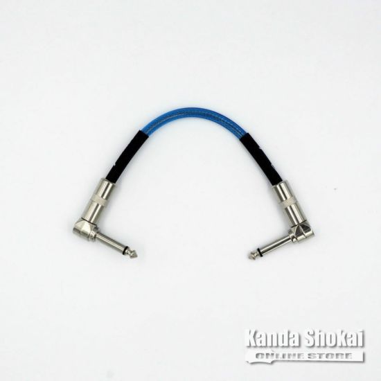 [Outlet] Fender California Instrument Cable, 6 in, Lake Placid Blueの商品画像1