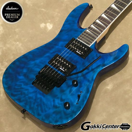 Jackson JS Series Dinky Arch Top JS32Q DKA, Transparent Blue [S/N: CWJ2001215]の商品画像1