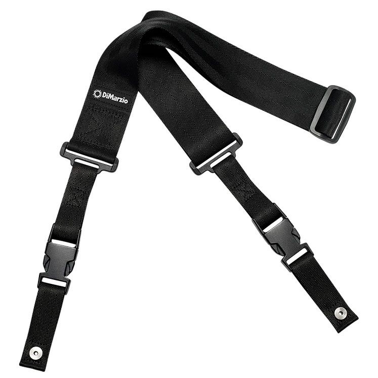 [Outlet] DiMarzio DD2200S, 2 inch Nylon Cliplock, Black - Shortの商品画像1