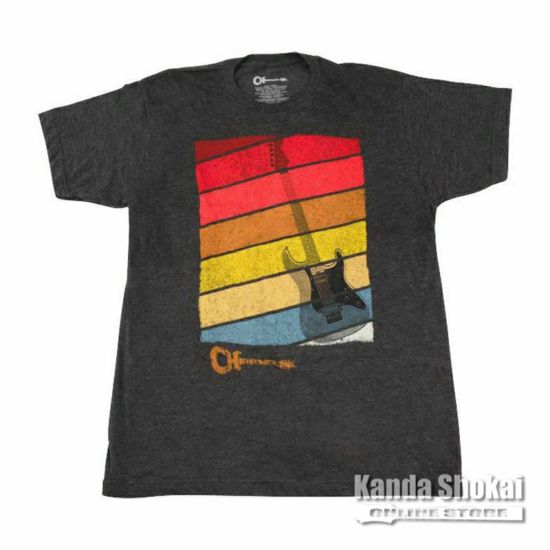 Charvel Sunset T-Shirt, Charcoal, Largeの商品画像1
