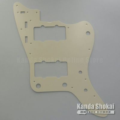 [Outlet] Fender Japan Exclusive Parts Pick Guard Classic 60s Jazzmaster 12-Hole 1-Ply, Vintage White