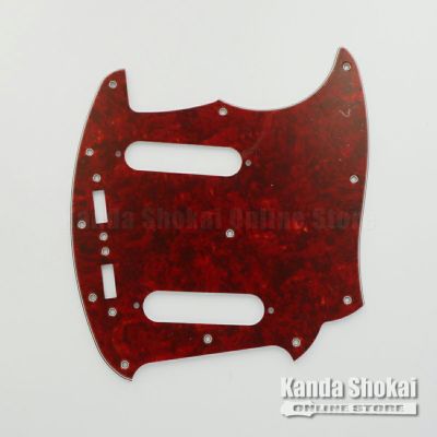 [Outlet] Fender Japan Exclusive Parts Pick Guard Classic 70s Mustang 12-Hole 4-Ply, Red Tortoise Shell