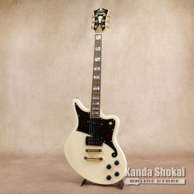 D'Angelico ( ディアンジェリコ )<br> Deluxe Bedford, Vintage White [S/N: W2001701]
