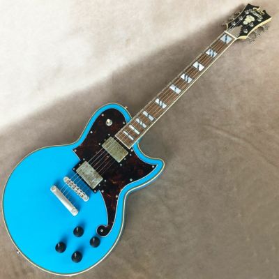 [Outlet] D'Angelico ( ディアンジェリコ )<br> Deluxe Atlantic Niederauer, Sonic Blue [S/N: W2100701]