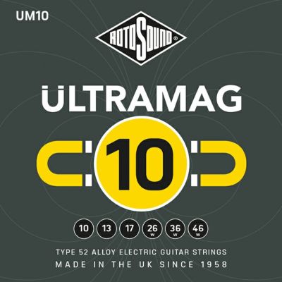 Rotosound ( ロトサウンド )<br> Ultramag Regular Type 52 Alloy, UM10 (.010-.046)