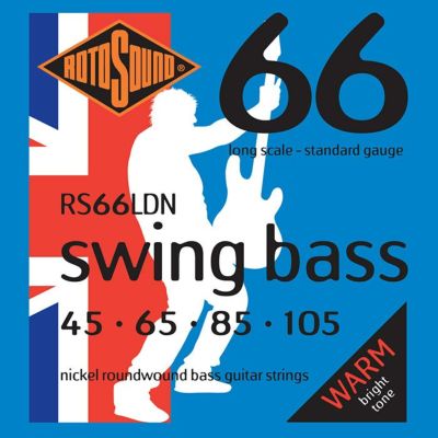 Rotosound ( ロトサウンド )<br> Swing Bass 66 Standard Nickel Roundwound, RS66LDN (.045-.105)