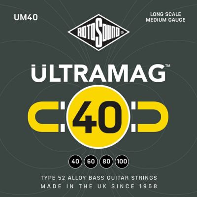 Rotosound ( ロトサウンド )<br> Ultramag Medium Type 52 Alloy, UM40 (.040-.100)