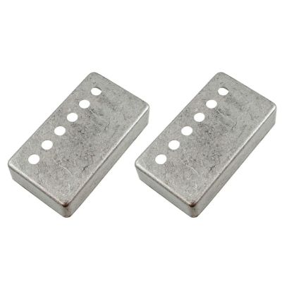 Allparts ( オールパーツ )<br> PC-6967-071 53mm Humbucking Pickup Cover Set, Antique Nickel [8265]